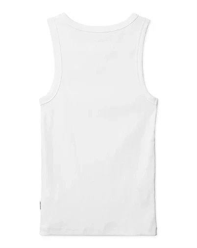 Woodbird - WBDee Rib Tank Top - White 